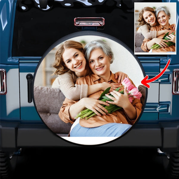 Custom Photo On Spare Tire Cover-Extra 20% OFF THE 2ND Mother's Day Gift