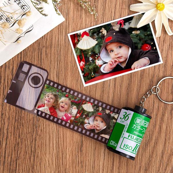 Birthday Gift Custom Camera Roll Keychain Multiphoto Gifts - Baby