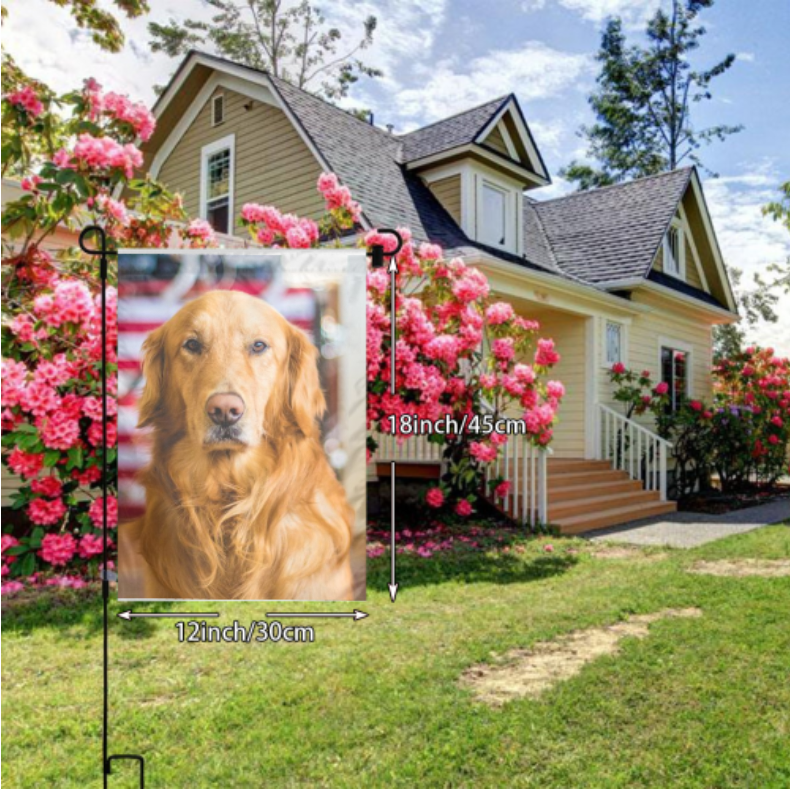 Custom Garden Flag Personalized Garden Flags with Photos Double Sided