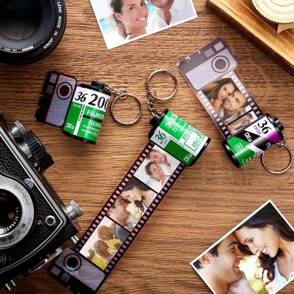 Wedding Gift Custom Film Roll Keychain