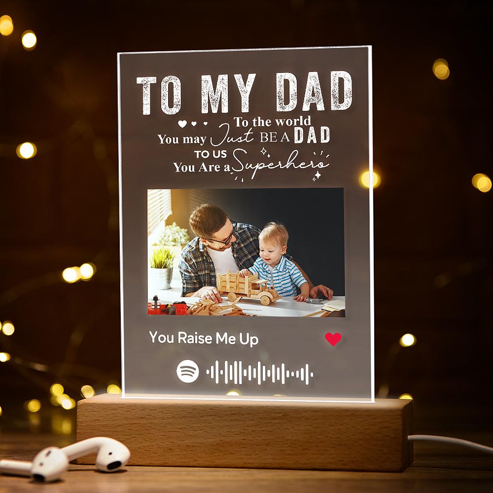 Spotify Music Night Light - Lamp For Dad