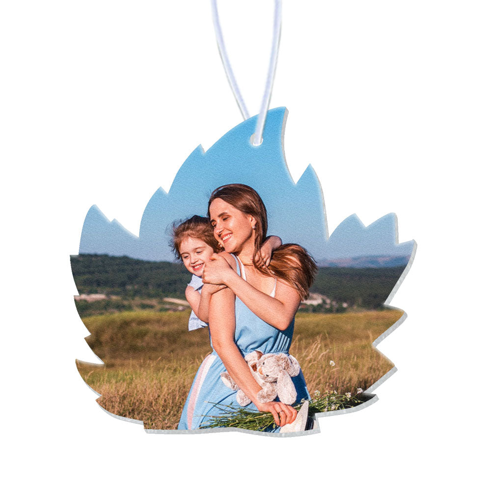 Personalized Leaves Air Freshener Custom Hanging Car Air Freshener with Essential Oils for Women Man