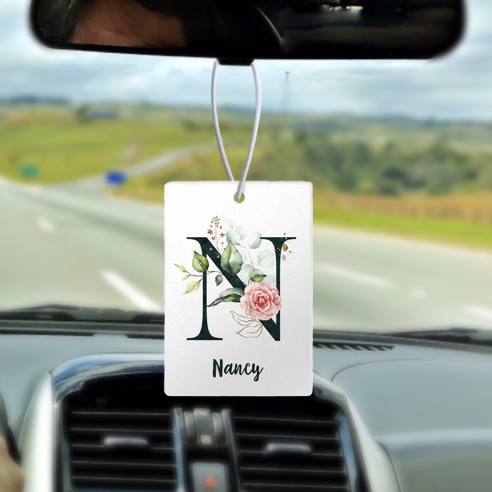 personalized Car Air Freshener Rearview Mirror Ornament Air Freshener Gifts for Her