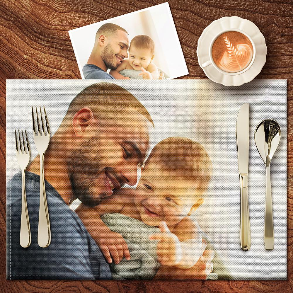 Custom Photo Placemat - Enjoy Dinner With Your Family - Adult