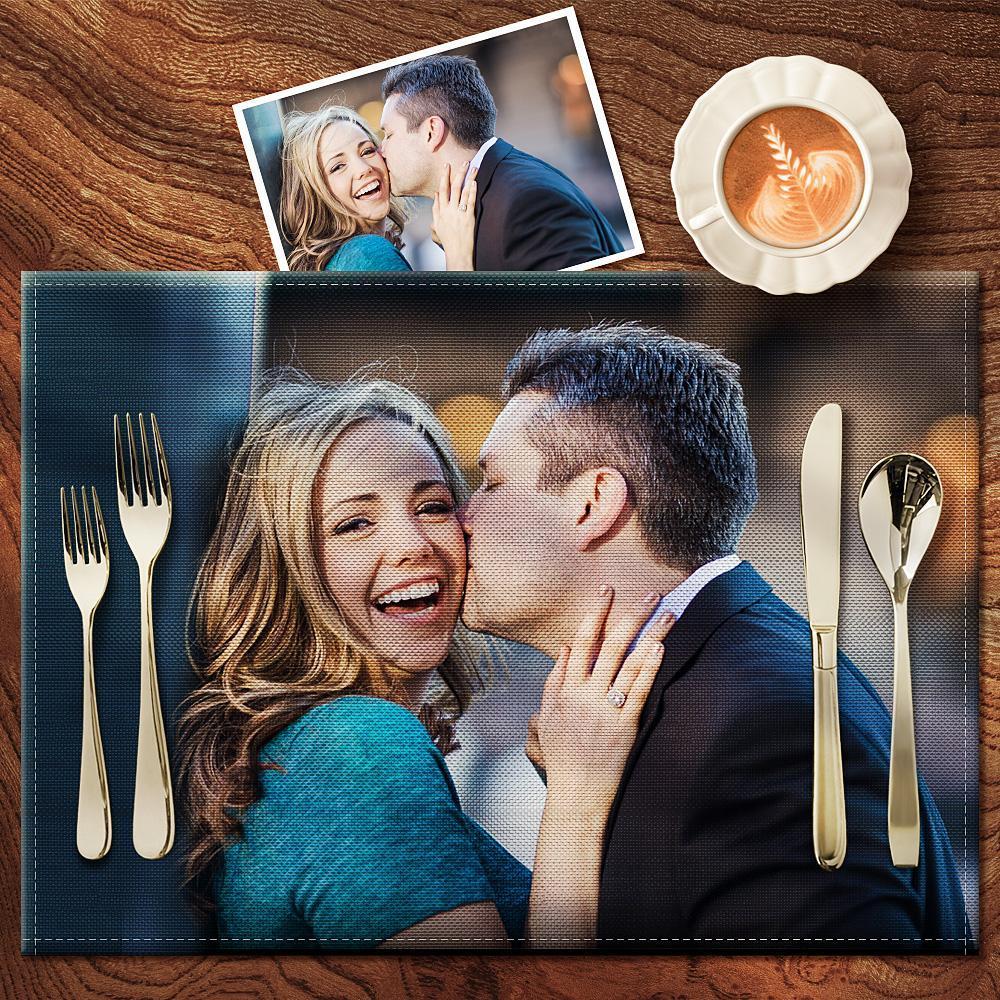 Custom Photo Placemat - Enjoy Dinner With Your Family - Adult