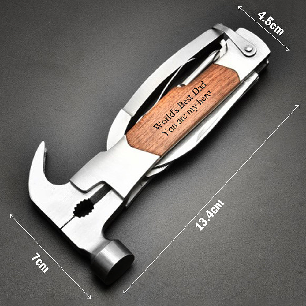 Personalized Engraved Hammer Multitool Custom Hammer Gifts For Men