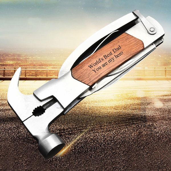 Personalized Engraved Hammer Multitool Custom Hammer Gifts For Men