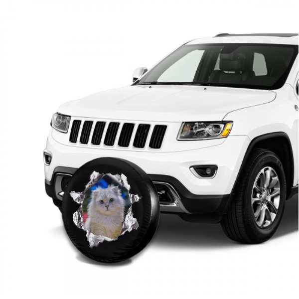 Extra 20% OFF THE 2ND-Custom Tearing Through Spare Tire Cover For SUV