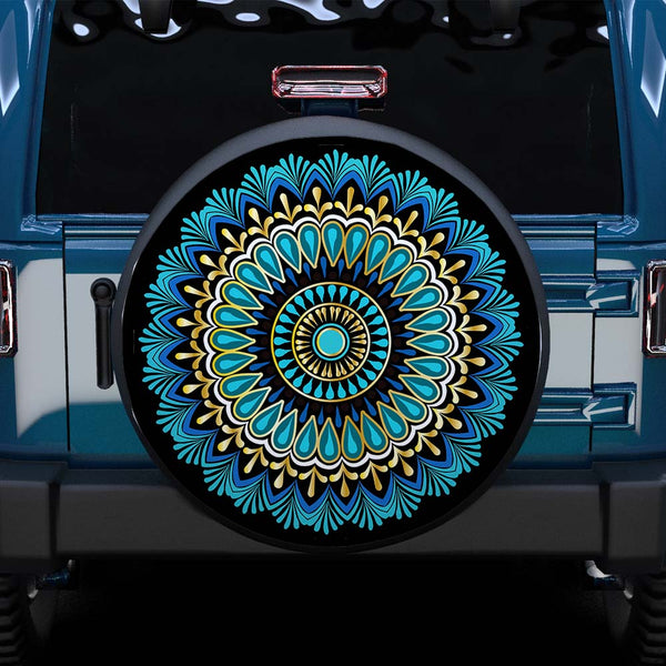 Sunny Flower Spare Tire Cover