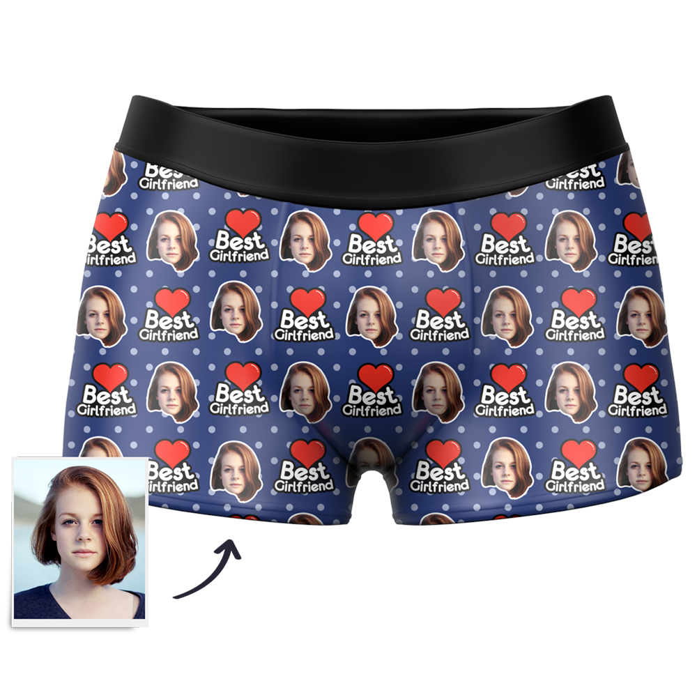 Men's Custom Boxers For Your Boyfriend - Put Your Photo On His