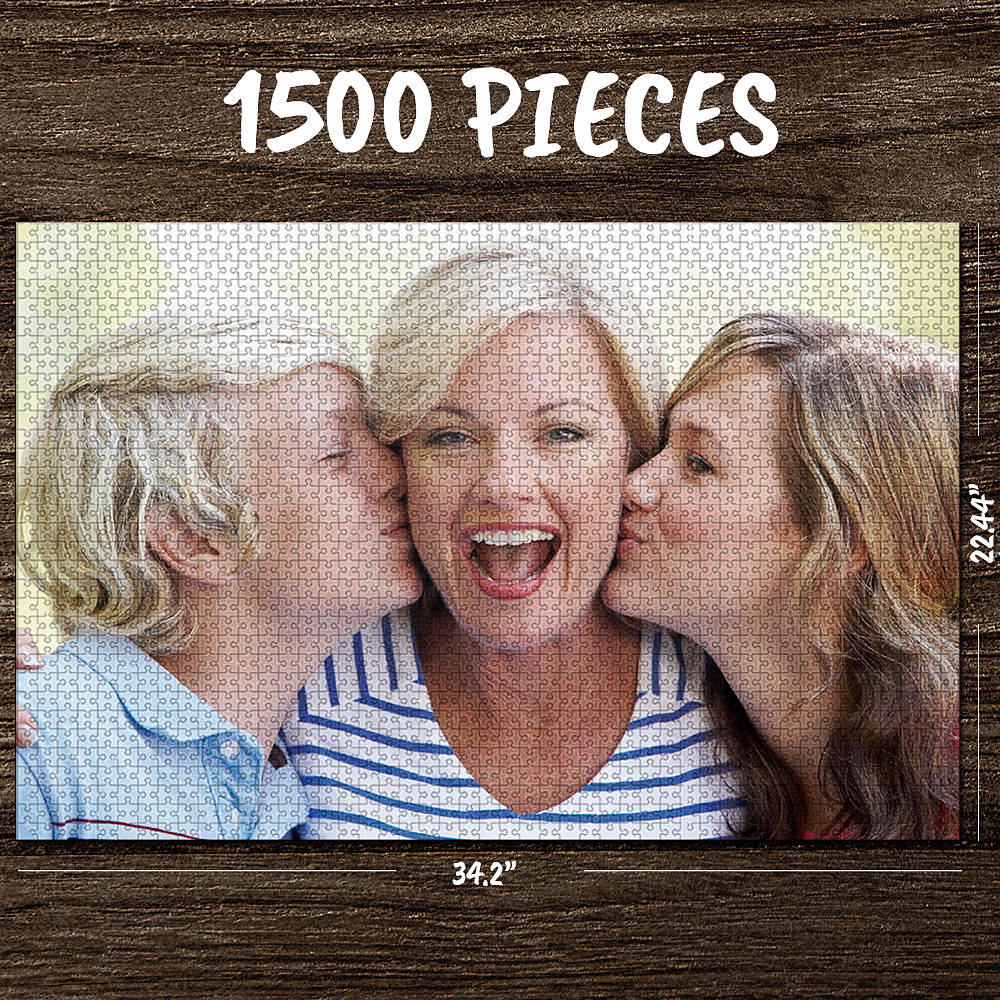 Custom Photo Jigsaw Puzzle - 35/150/300/500/1000 Pieces