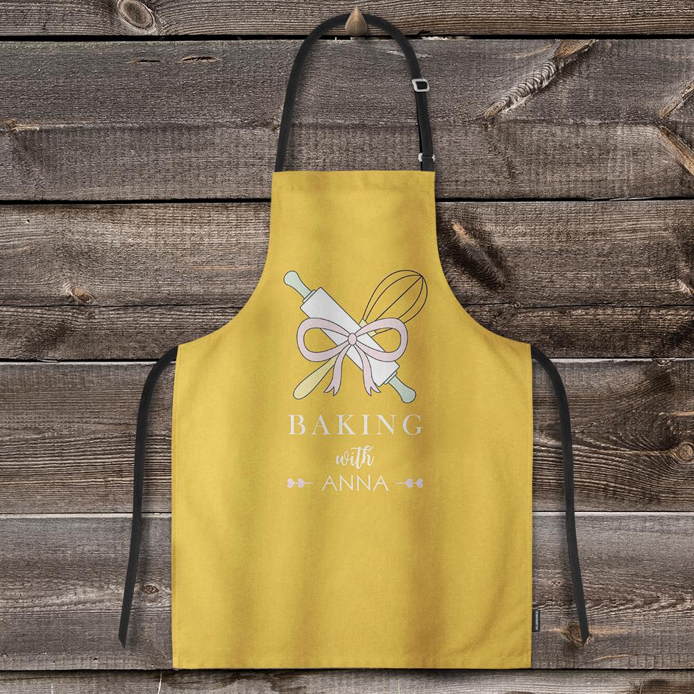 Custom Apron With Your Text