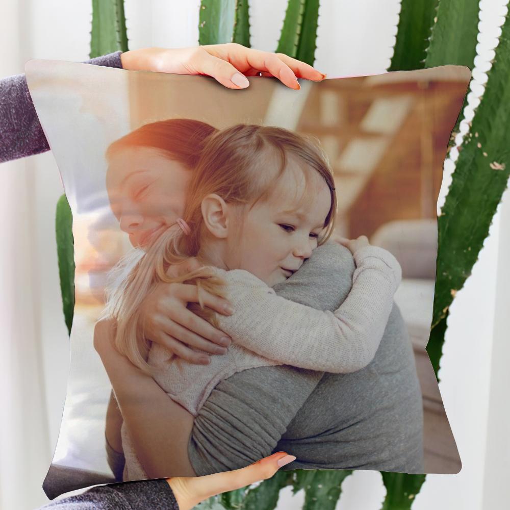 Custom Photo Throw Pillow Personalized Pillow Mother's Day Gift