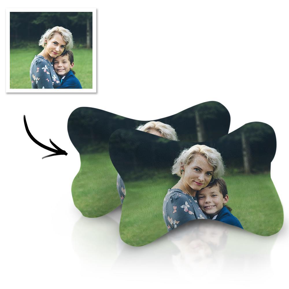 Custom Car Neck Pillow Mother Theme With Your Photo