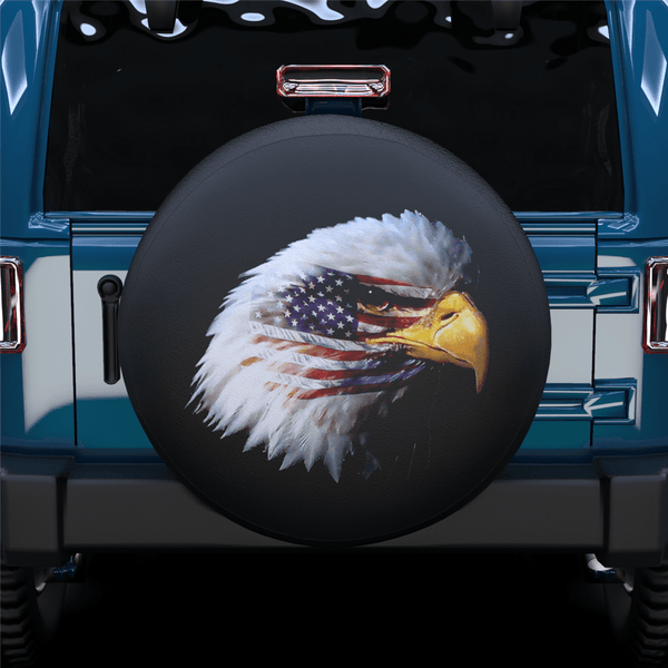 American Eagle Spare Tire Cover For Jeep/RV/Camper/SUV