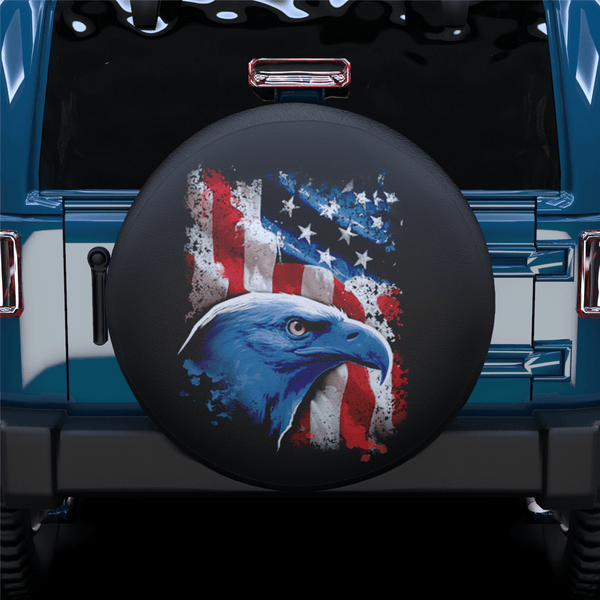 Side Face American Eagle Spare Tire Cover