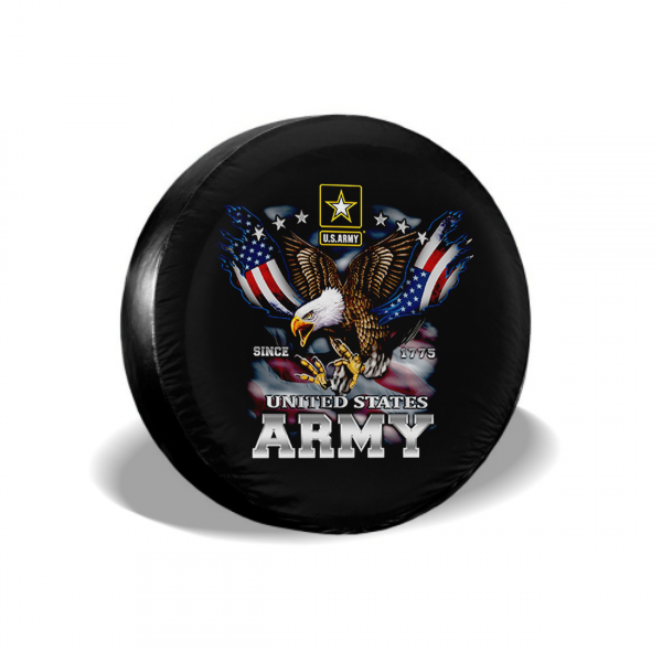 US Army American Eagle Spare Tire Cover