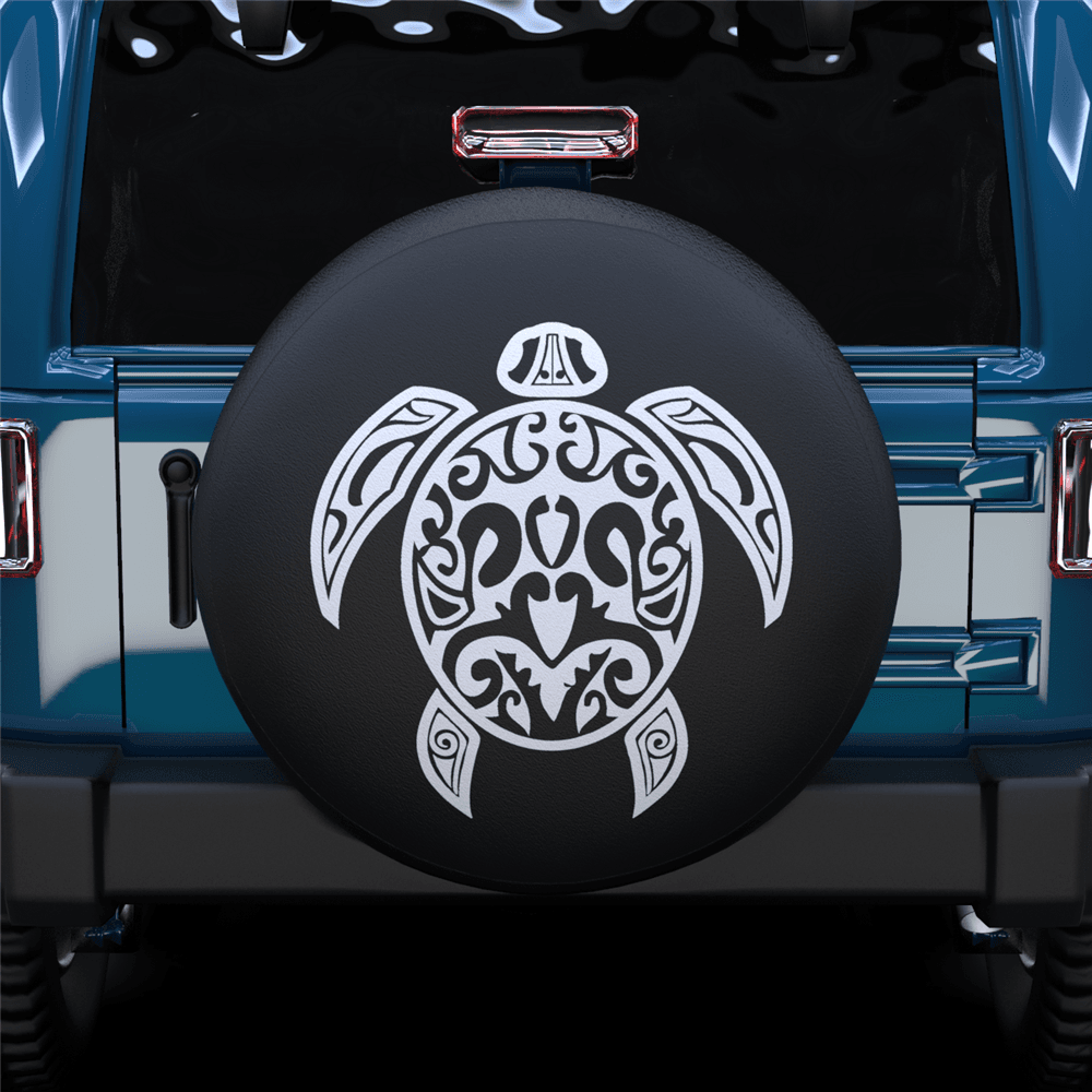 Art Turtle Spare Tire Cover For Jeep/RV/Camper/SUV
