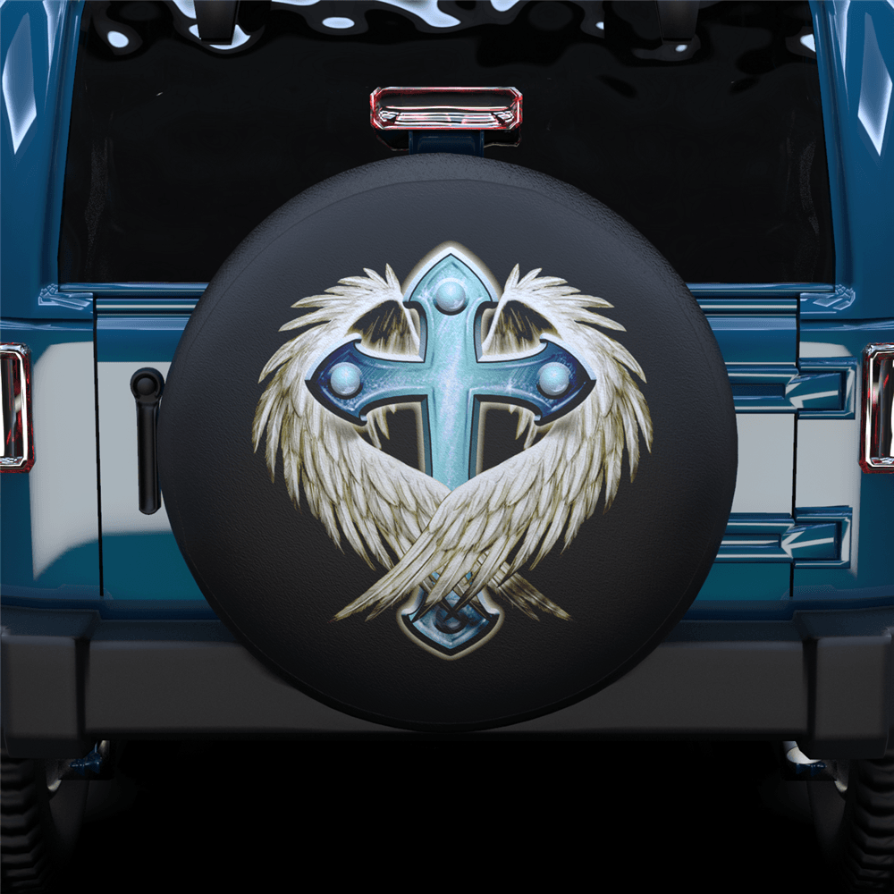 Cross Spare Tire Cover For RV