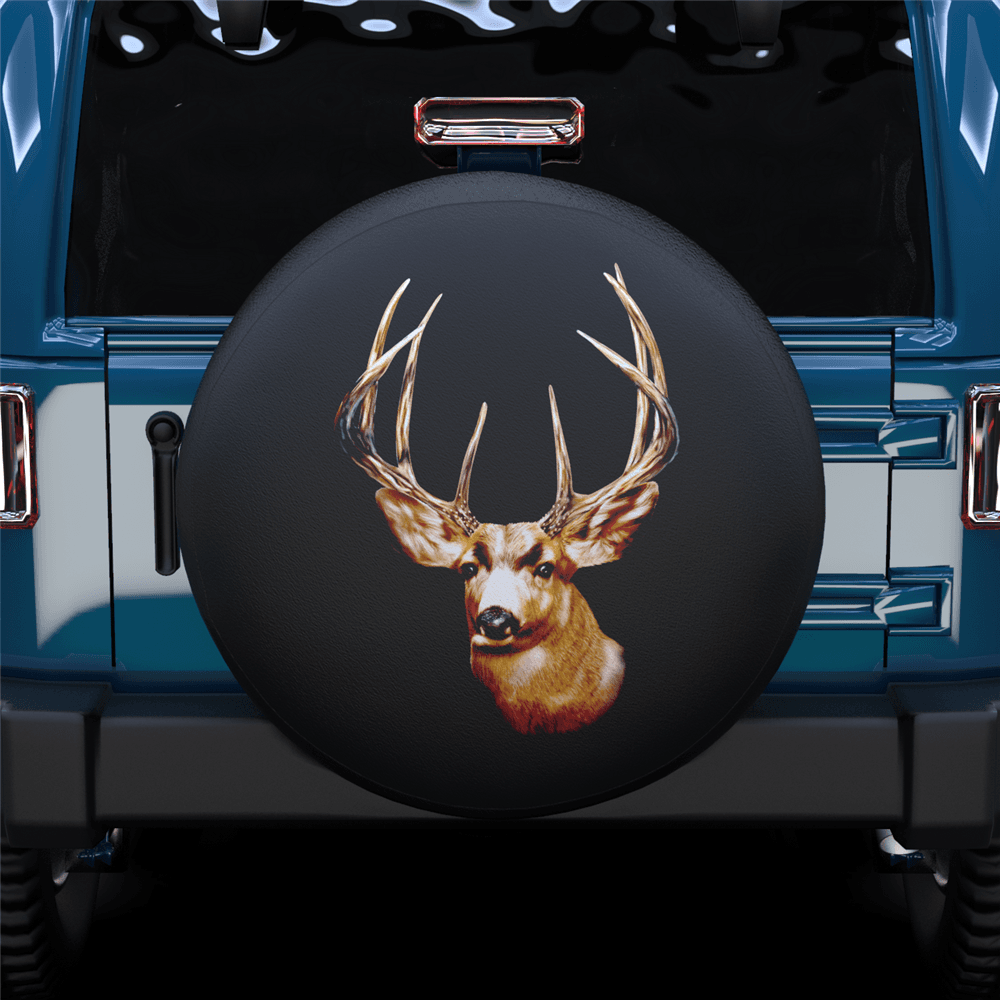 Little Deer Spare Tire Cover For Jeep/RV/Camper/SUV