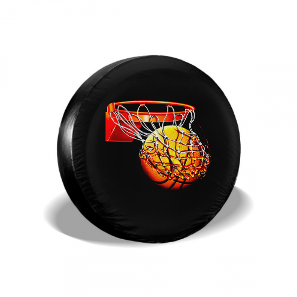 Hot Blood Basketball Frame Spare Tire Cover
