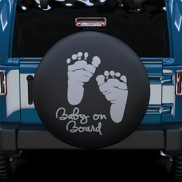 Baby On Board Spare Tire Cover For RV