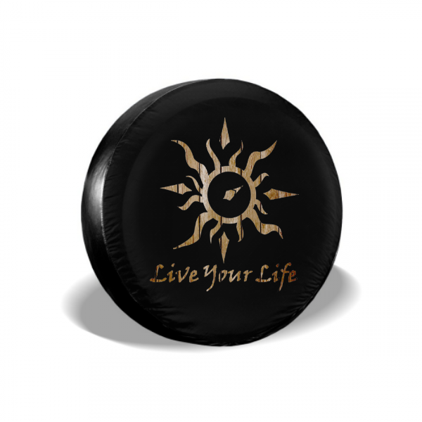 Sun Life Your Life Spare Tire Cover For Jeep/RV/Camper/SUV