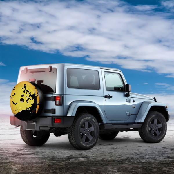 Halloween Spare Tire Cover For Jeep/RV/Camper/SUV
