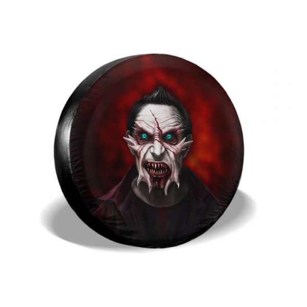 Halloween Zombie Spare Tire Cover