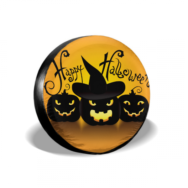 Happy Halloween Spare Tire Cover For RV