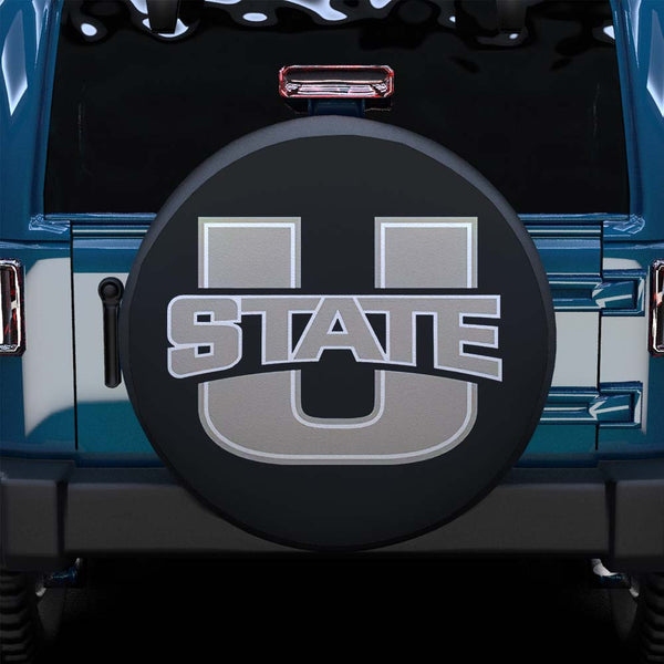 Utah State Aggies Spare Tire Cover for SUV