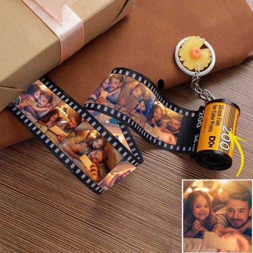 Gifts for Him Camera Roll Keychain Personal Film Roll Photo Keychain f -  MyCustomTireCover