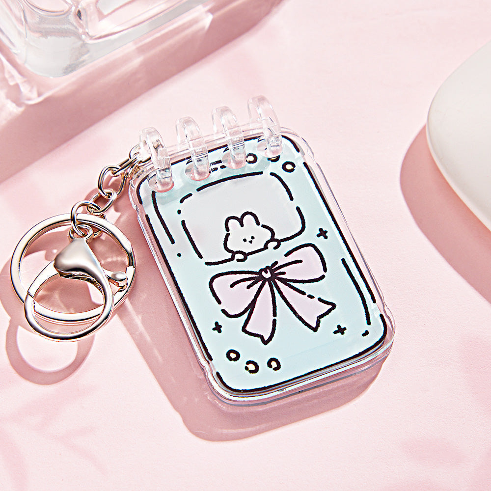Custom Photo Acrylic Cellphone Keychain Valentine's Day Gifts