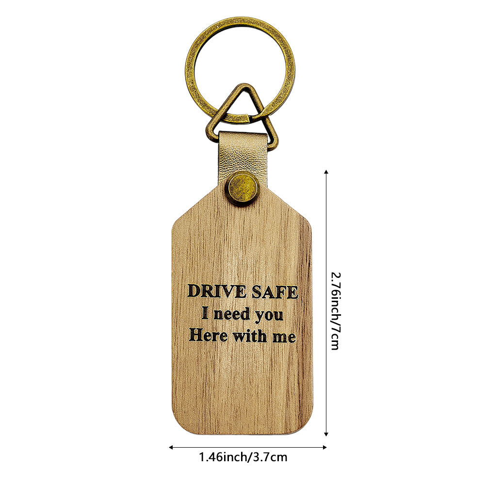 Personalized Photo Keychain Magnetic Engraved Keychain Valentine's Day Gifts for Him