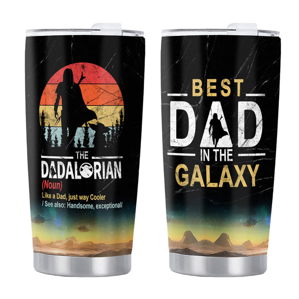 Best Dad Travel Cup 20oz Stainless Steel Insulated Travel Mug Father's Day Gift