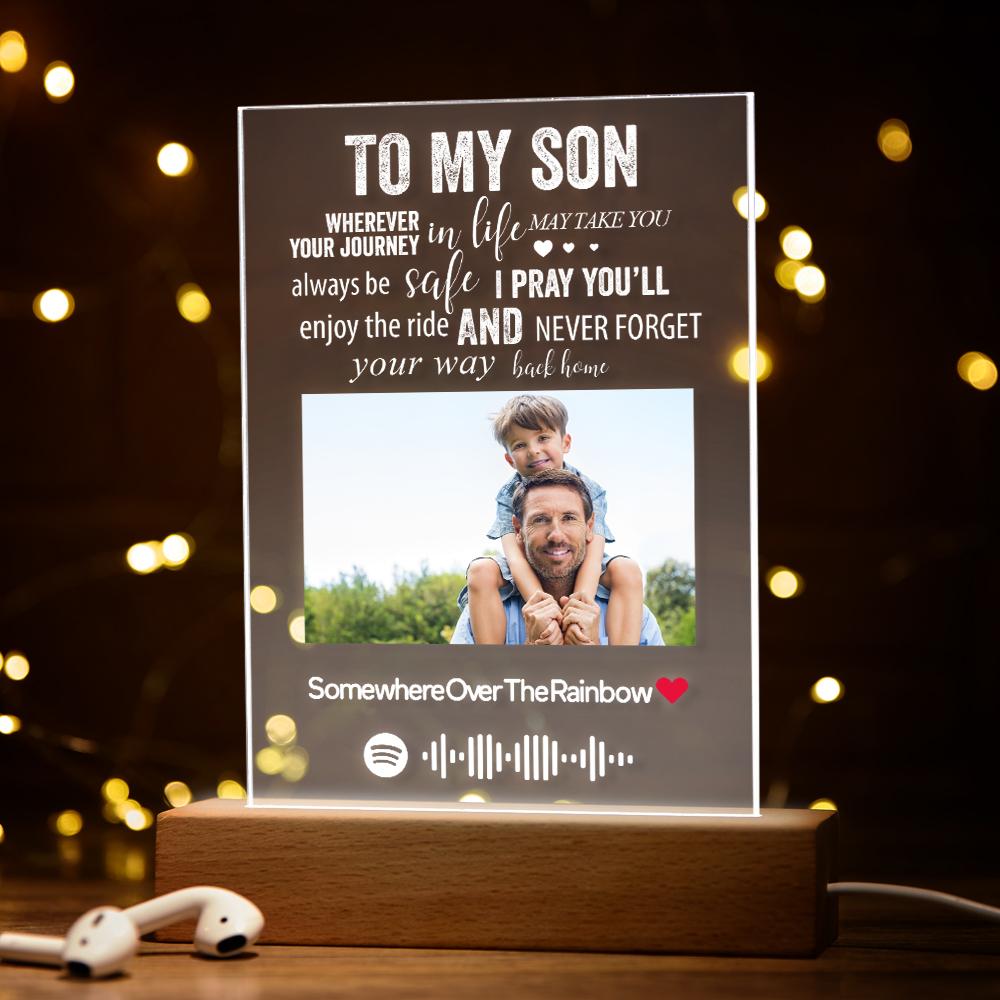 Custom Spotify Plaque Lamp to My Besties Personalized Night Lamp Night Light Gifts For Besties